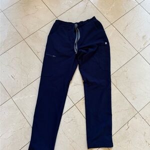 Figs Navy Straight Leg Pants